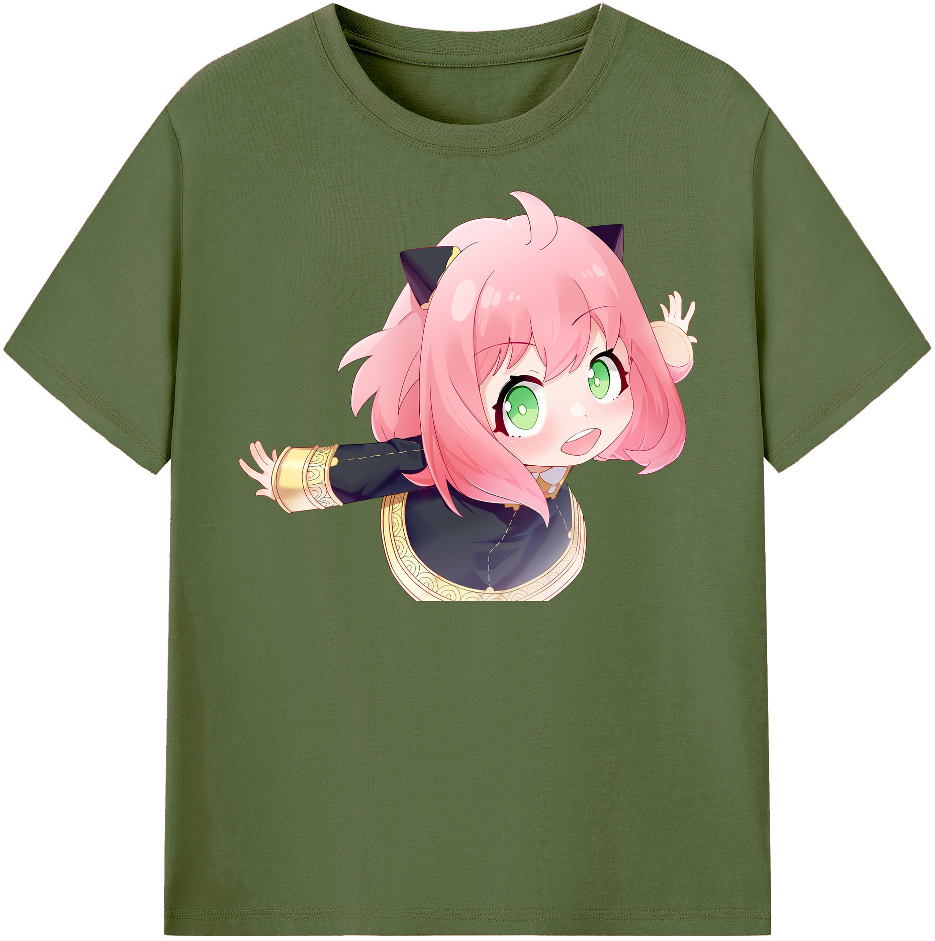 （画像用） SPY×FAMILY间谍家家酒 綿100％半袖Tシャツ（フロントプリント）
